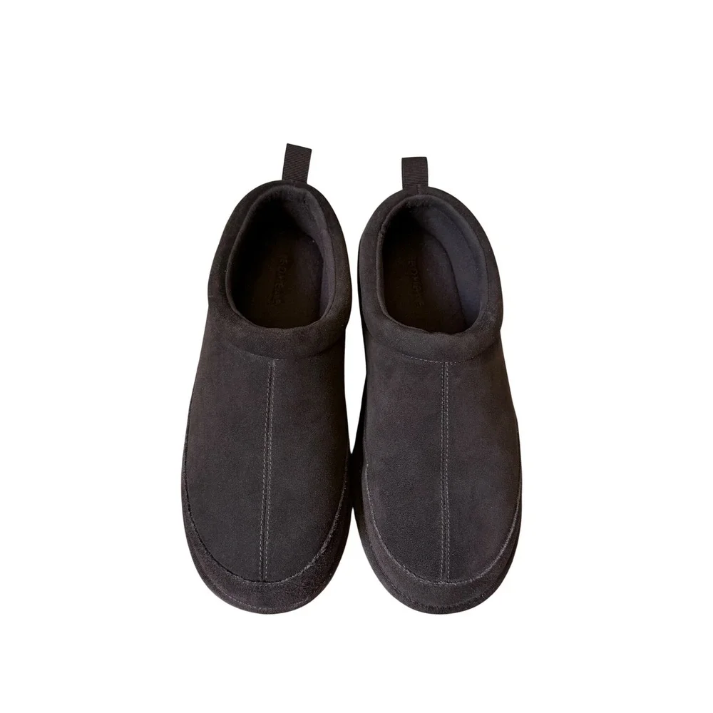 Bombas Men's Slippers Saturday Suede Slip On Chocolate Brown 11